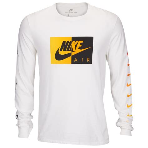 nike tn t-shirt weiß|Nike long sleeve white shirt.